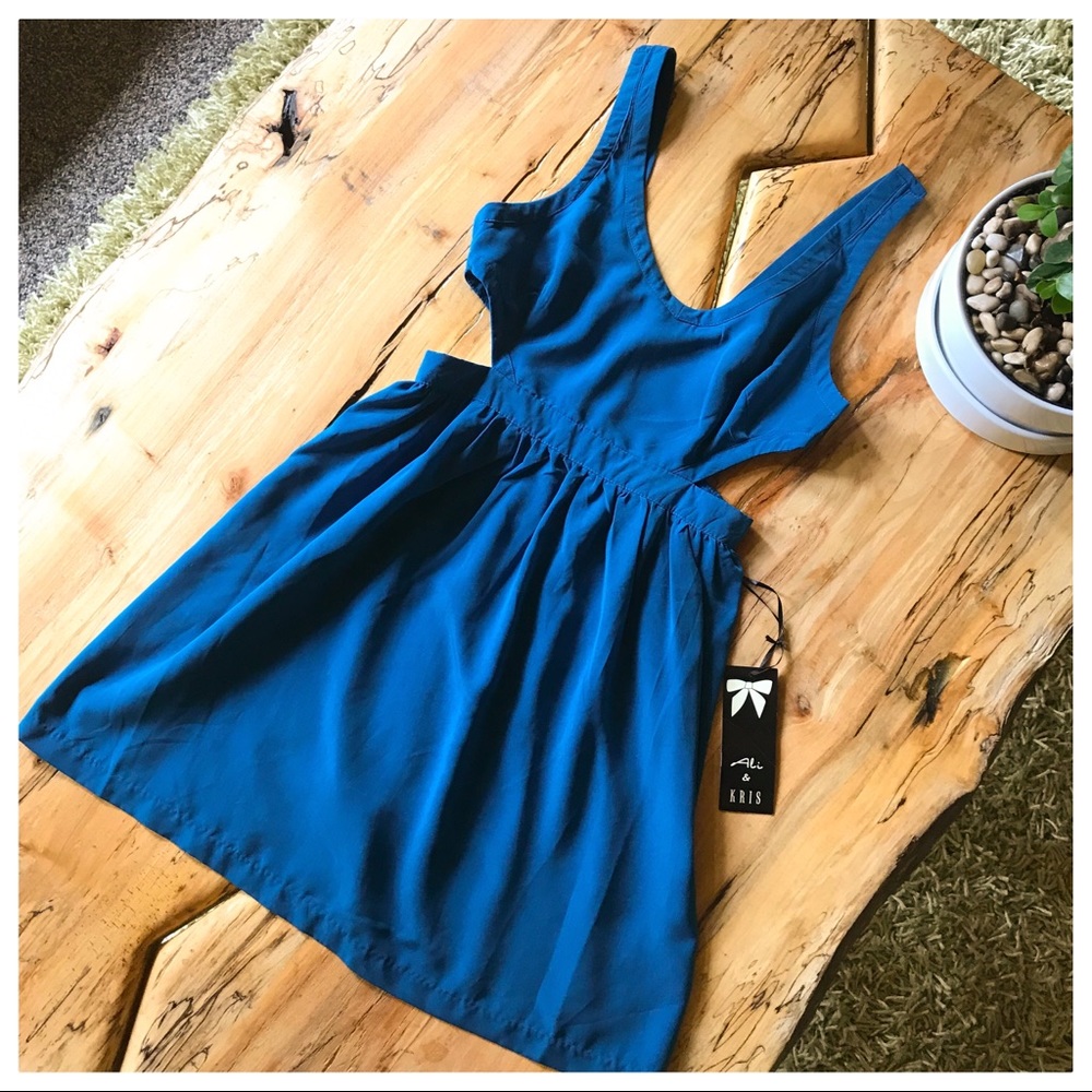 Mini Ali and Kris cocktail cut out dress